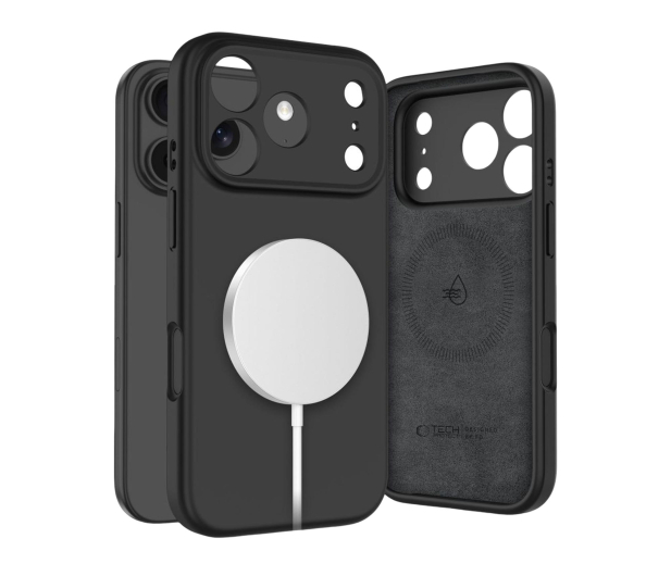 Tech-Protect Silicone Magsafe do Iphone 17 Pro Black - 1359712 - zdjęcie